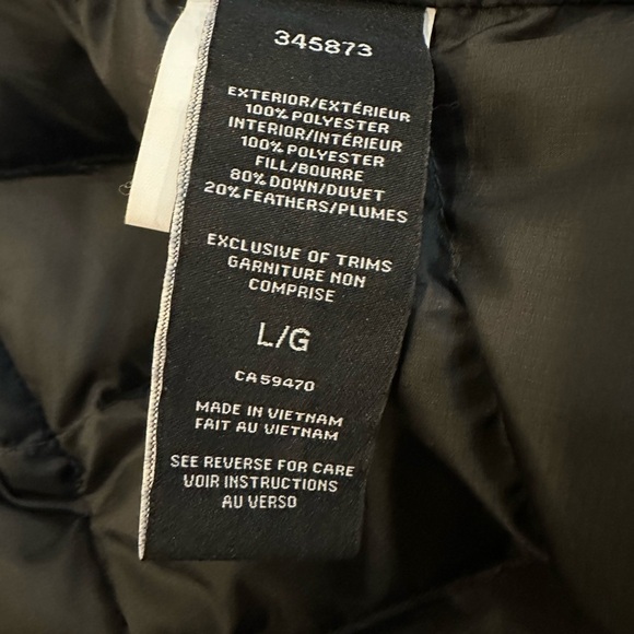 Gotcha Glacier Down Filled Winter Puffer Jacket Black SZ L - Picture 7 of 8